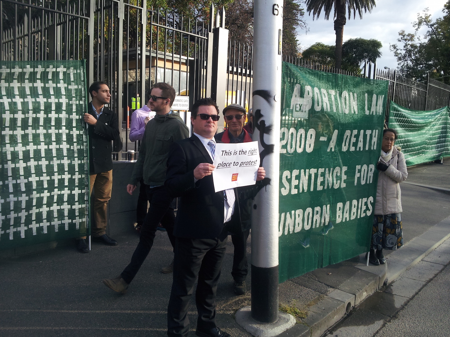 Pro-life supporters to have limited freedom of speech