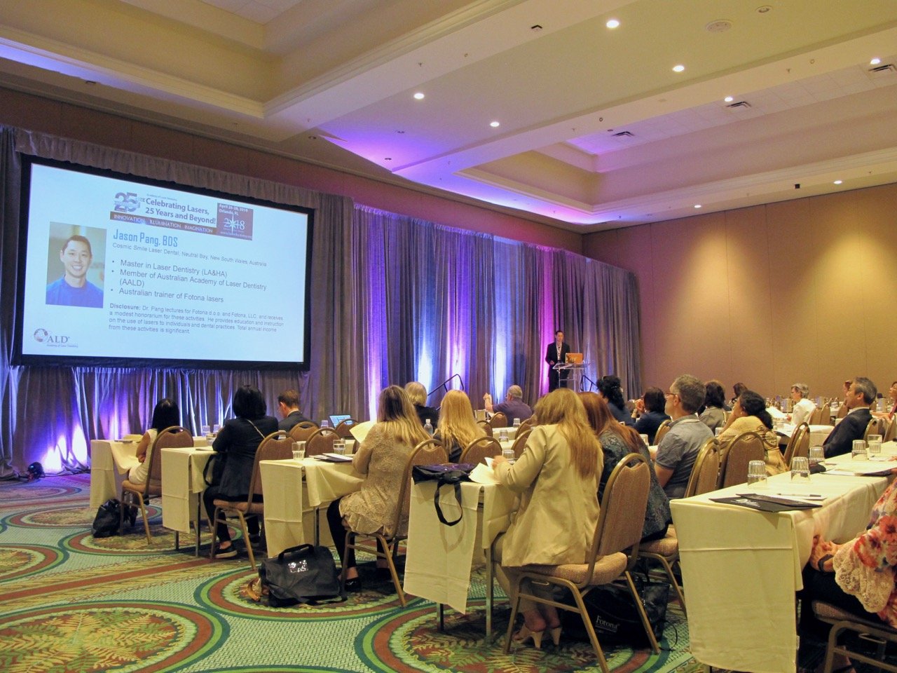 Update from the Academy of Laser Dentistry (ALD) 2018, Orlando, Florida
