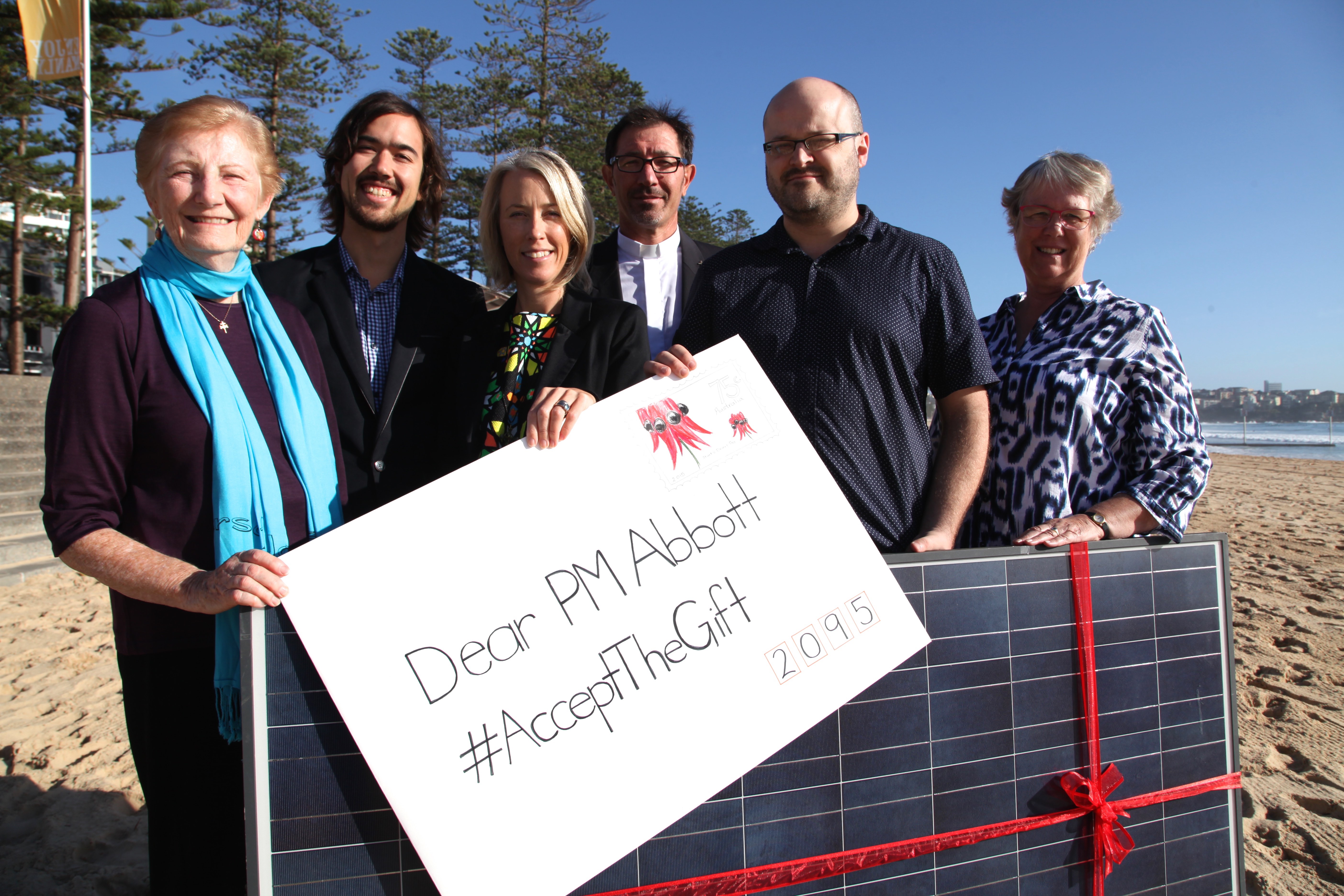 Dear PM: #AcceptTheGift of solar panels and do your bit to save the planet