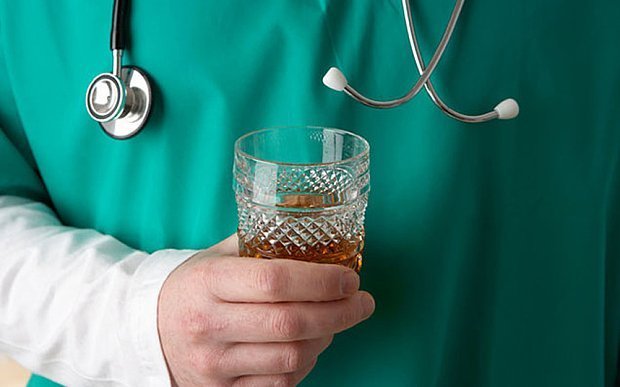 When your doctor prescribes you booze for your alcoholism