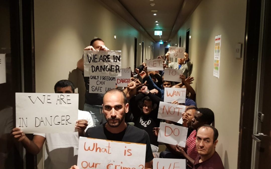 If immigration detainees are not released, we will see an outbreak of COVID