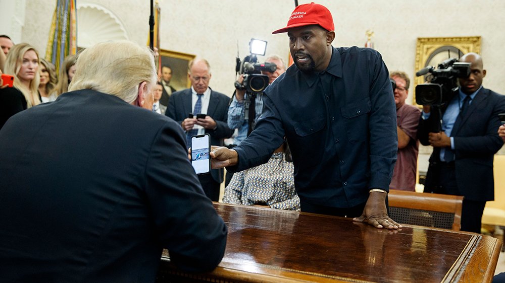 While you were asleep: Kanye drops swear in WH, Prince Harry for GG, Storm destroys small town