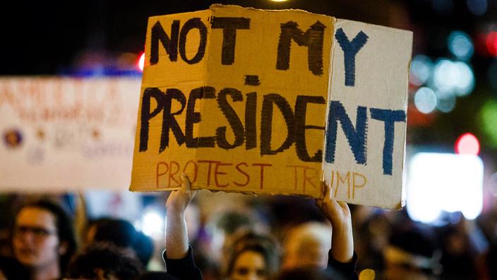 #NotMyPresident: America gives itself to madness