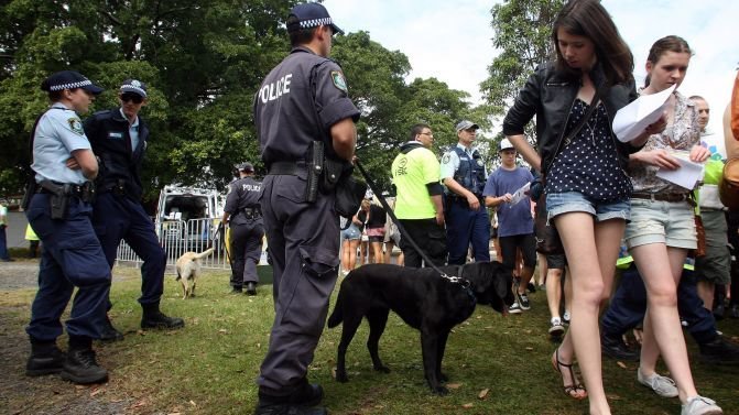 A record amount of drugs were seized at Splendour, is that how we measure success?
